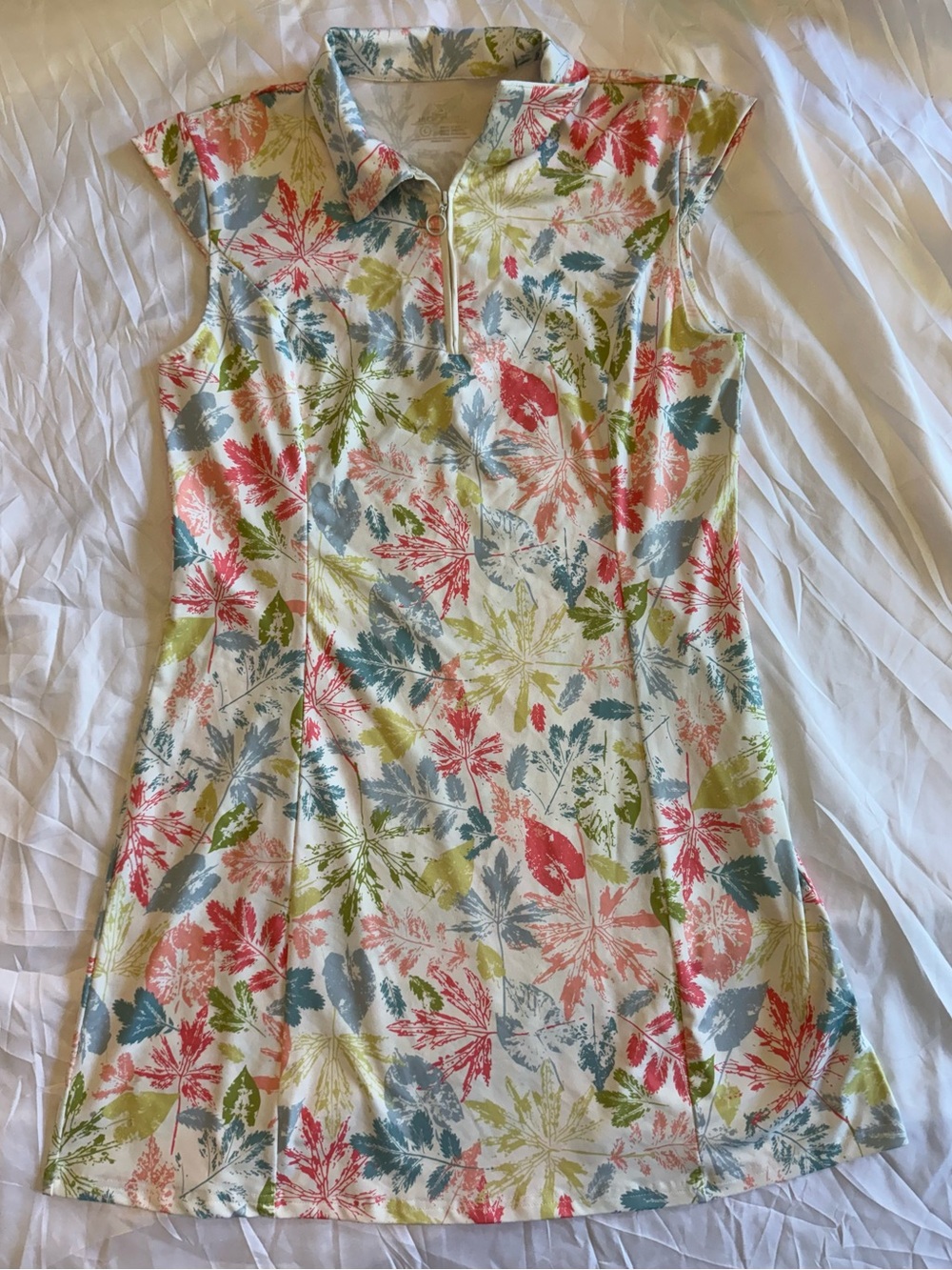 Floral Print Sleeveless Mini Dress - Multicolor